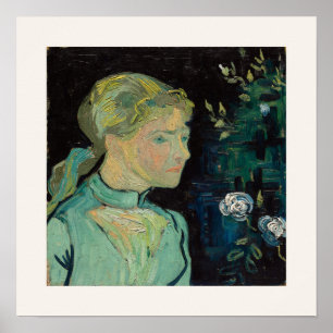 Adeline Ravoux por Van Gogh - Impresión de Arte de