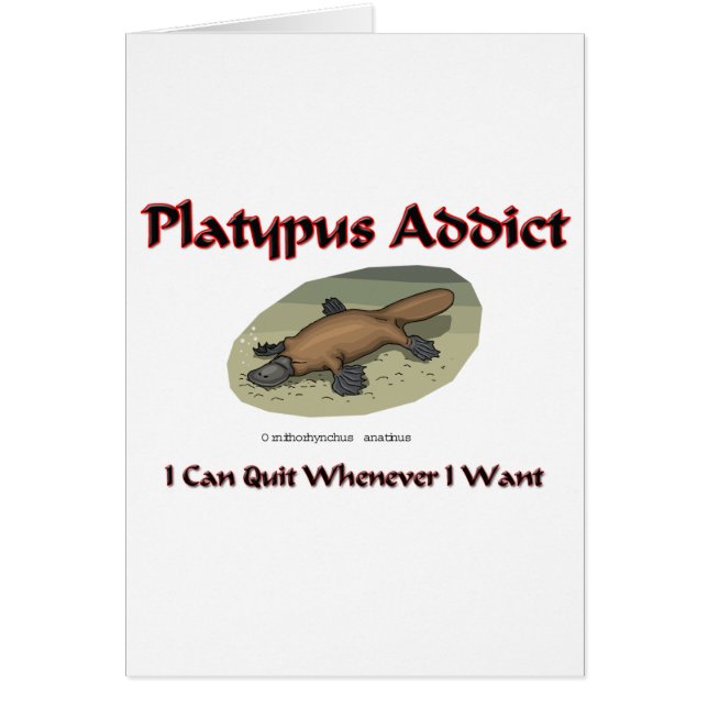Adicto a Platypus (Frente)