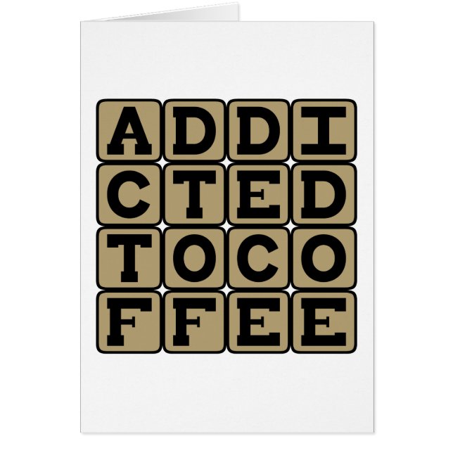 Adicto Al Café, Cafeína Adicta (Frente)