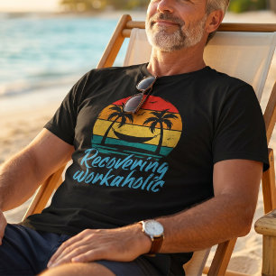 Adicto al Trabajo en Recuperación   Camiseta Diver
