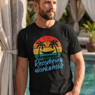Adicto al Trabajo en Recuperación Camiseta Diver