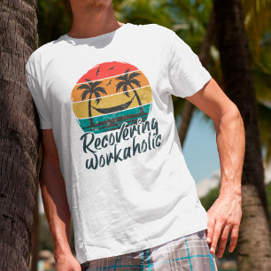 Adicto al Trabajo en Recuperación   Camiseta Diver