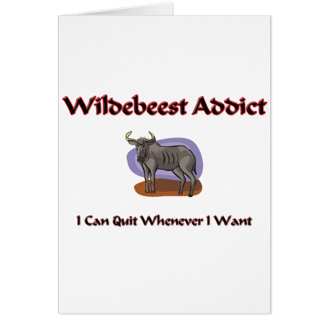 Adicto al Wildebeest (Frente)