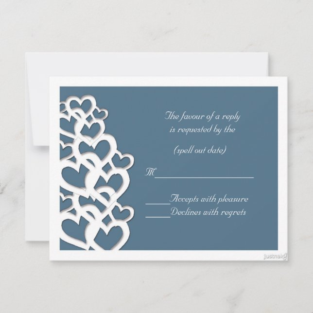 adinkra akoma (corazón) agate blue rsvp (Anverso)