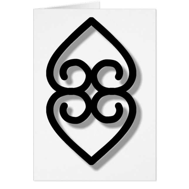 Adinkra - earth-BW (Frente)