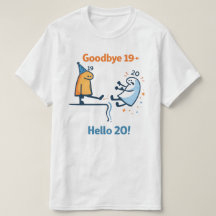 Adiós 19 – Hola 20 Camiseta Unisex