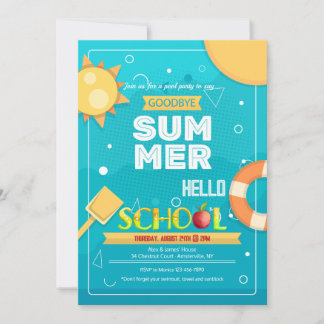 Adiós a la invitación de verano