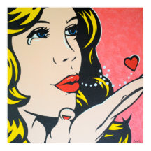 Adiós - Arte pop original