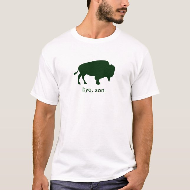 "Adiós, camiseta de la moda del hijo" (Anverso)