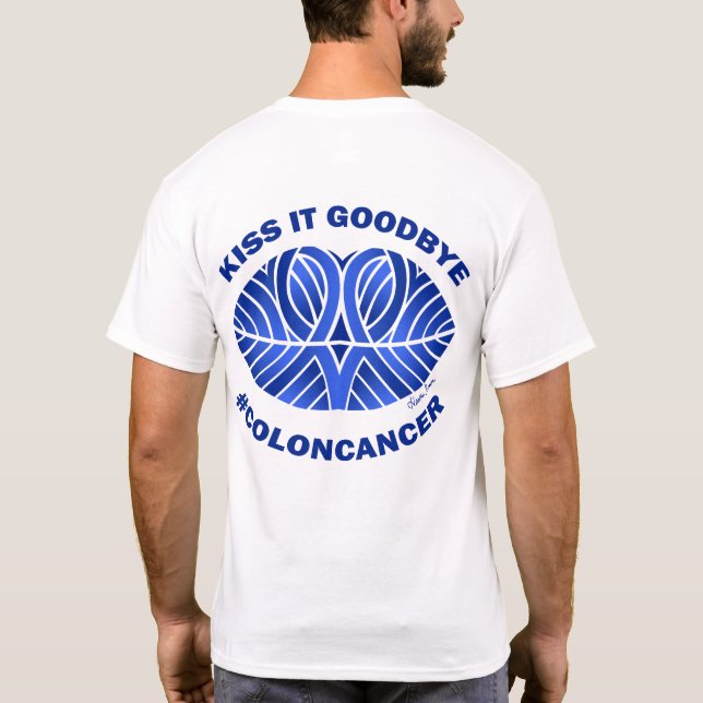 ¡Adiós con un beso! Camiseta (Reverso)