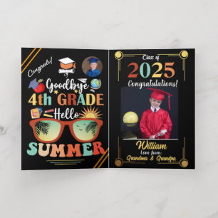 Adiós cuarto grado Hola Personalizado de graduació