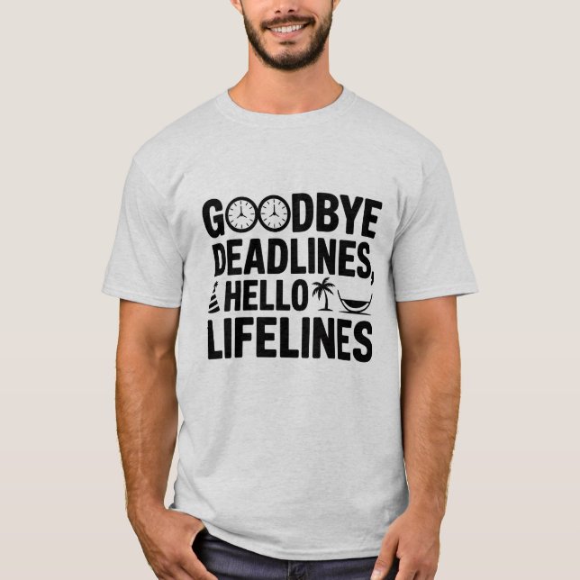 Adiós, plazos Hola, camiseta de Lifelines - Gracio (Anverso)