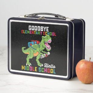 Adiós primaria hola T Rex de la escuela media