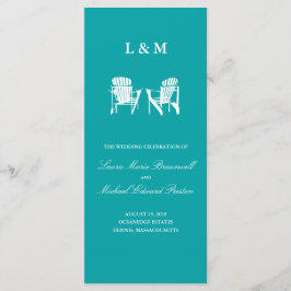 Adirondack Chairs | Programa de Ceremonia