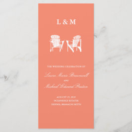 Adirondack Chairs | Programa de Ceremonia