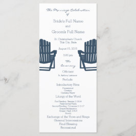 Adirondack preside el Programa de Bodas Blue Beach
