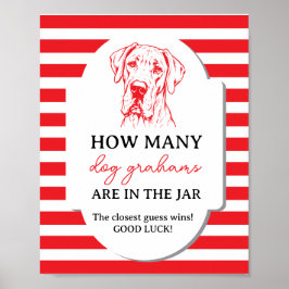 Adivina Cuántos Dog Grahams Dane Show Juego Señal