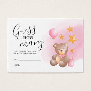 Adivina cuántos llevan el juego de Baby Shower