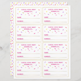 Adivina el juego de tarjetas de Fiesta de juegos d