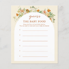 Adivina floral de primavera: tarjetas de juego de 