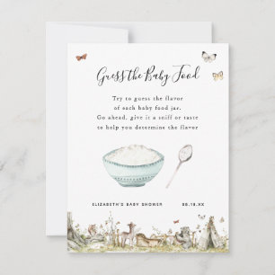 Adivina la comida para el bebé   Juego Baby Shower