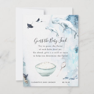 Adivina la comida para el bebé   Juego Baby Shower