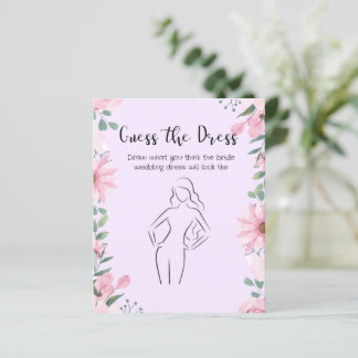 Adivina la tarjeta de juego de vestir