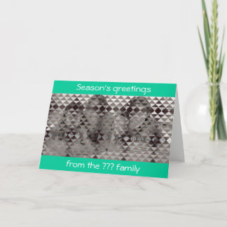 Adivina quién es la tarjeta de Navidades