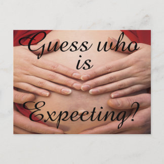 Adivina quién espera tarjetas y regalos.