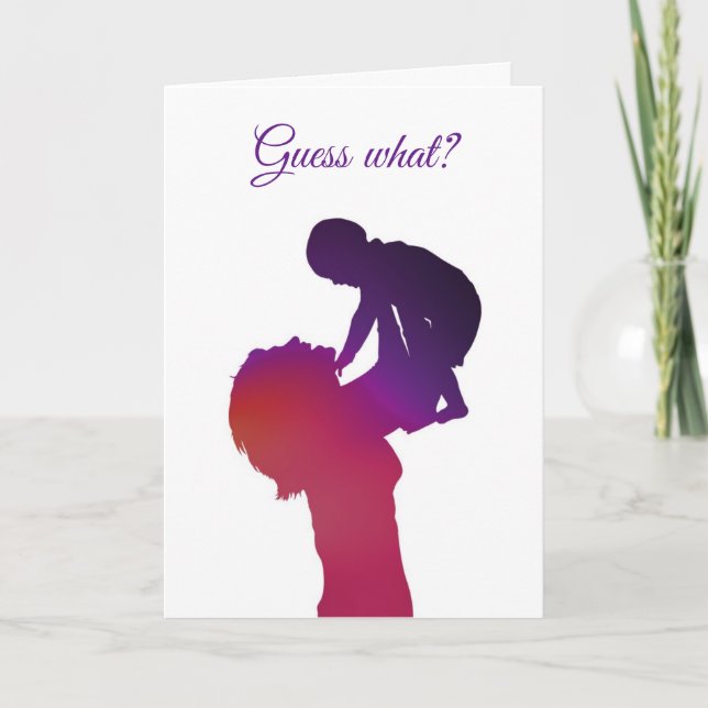 Adivina Quién va a ser la tarjeta de la tía (Anverso)