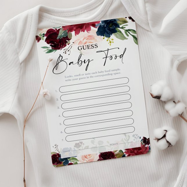 Adivinar tarjetas de juegos de comida para bebés - (Subido por el creador)