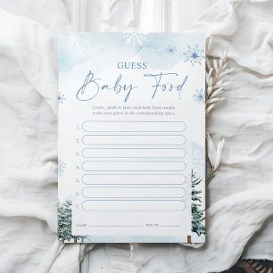 Adivinar tarjetas de juegos de comida para bebés -