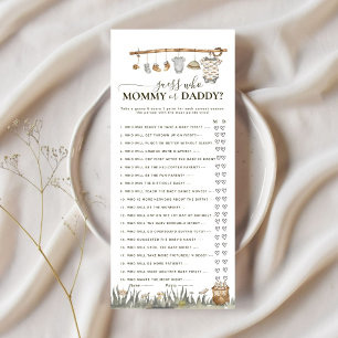 Adivinen a mamá o papi Reel Divertido pescando jue