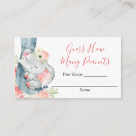 Adivinen cuántas tarjetas de cacahuetes insertan l