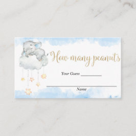 Adivinen cuántas tarjetas de cacahuetes insertan l