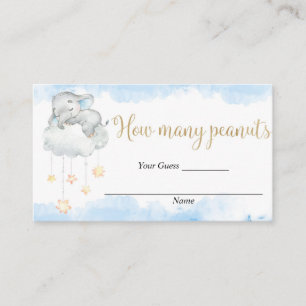 Adivinen cuántas tarjetas de cacahuetes insertan l