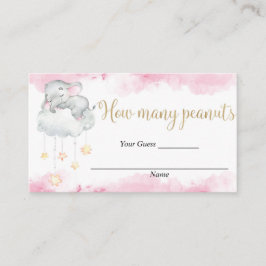 Adivinen cuántas tarjetas de cacahuetes insertan l