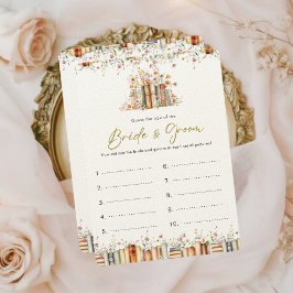 Adivinen el juego Age Bride & Groom | Tema del lib