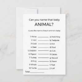 adivinen el nombre del juego de la ducha de bebé a