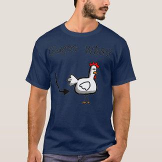 Adivinen Qué Camiseta De Pollo Butt