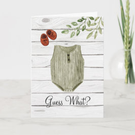 Adivinen Qué Ropa Boho Baby | Invitación del bebé