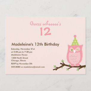 ¿Adivinen quién? Invitación a la fiesta de cumplea