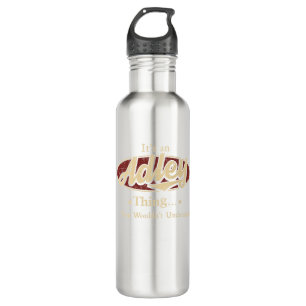Adley Thing Name Botella de agua