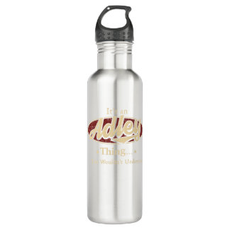 Adley Thing Name Botella de agua