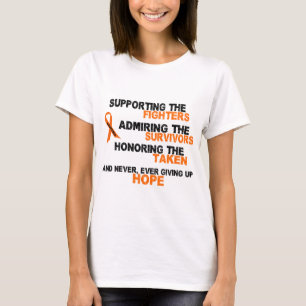 Admiración favorable honrando 3 camisetas de la