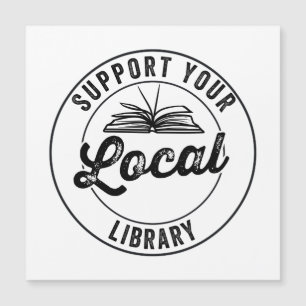 Admite su imán de biblioteca local