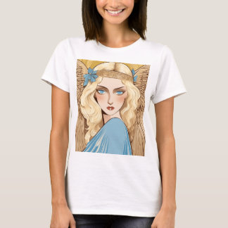 Admitiendo la elegancia de la camiseta Art Nouveau