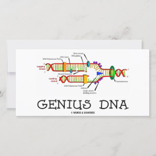 ADN genius (Humor de replicación de ADN)