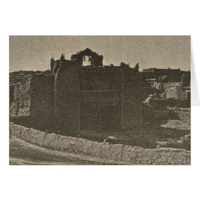 Adobe church Zuni (Anverso (Horizontal))