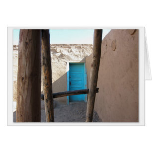Adobe Door en Nuevo México